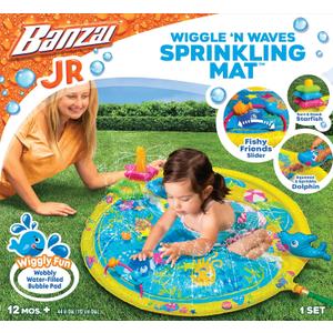 BANZAI Wiggle 'N Waves Sprinkling MAT