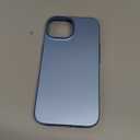 TORRAS Slim Fit Designed for iPhone 15 Case, [Ultra Thin as No Case on][Velvety Touch] Sturdy Protective Cover with Anti-Scratch Hard Plastic Super Slim Phone Case for iPhone 15 (6.1"), Blue