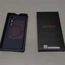 CANSHN Designed for Samsung Galaxy S25 Plus Case (2025) [Full Camera Protection] [Compatible with Magsafe] Translucent Matte Back Protective Phone Cover, Deep Blue