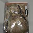 HOOJIH Ponytail Extension, Drawstring Ponytail Hair Extensions 26 Inch Long Curly Wavy Ponytail Natural Wavy Synthetic Hairpiece for Women Daily Use - Warm Blonde with Platinum Blonde Tails