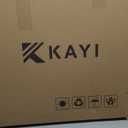 KAYI Car Seat Cushion, Memory Foam Car Seat Cushion, Anti Slip Rubber Bottom Car Seat Cushions for Driving, Suitable for Car and Office Chairs (2 Pack, Cream)