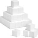 Craft Foam Blocks - 36-Piece Polystyrene Foam Blocks, 5.1 x 5.1 x 5.1 cm
