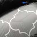 Grey and White Design Comforter