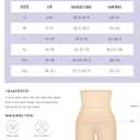 SHAPELLX Shapewear Tummy Control Shorts for Women Seamless High Waisted Body Shaper Thigh Slimming Underwear Girdle (Beige, M)