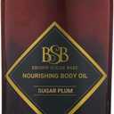 Brown Sugar Babe Sugar Plum Body Oil, Nourishing Scented Oil for Women with Maple and Raspberry Perfume Oils, Skin Care, Paraben Free, Perfume Body-Oil, Made in USA