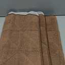 OLANLY Door Mats Indoor, Non-Slip, Absorbent, Dirt Resist, Entrance Washable Mat, Low-Profile Inside Entry Doormat for Entryway (48x32 inches, Brown)