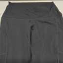 Colorfulkoala Women's High Waisted Yoga Pants 7/8 Length Leggings with Pockets (Black, L)
