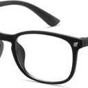 Gaoye Blue Light Blocking Glasses - Anti UV Ray Computer Gaming Glasses, Blue Blockers Glasses For Women/Men (Medium, Matte Black)