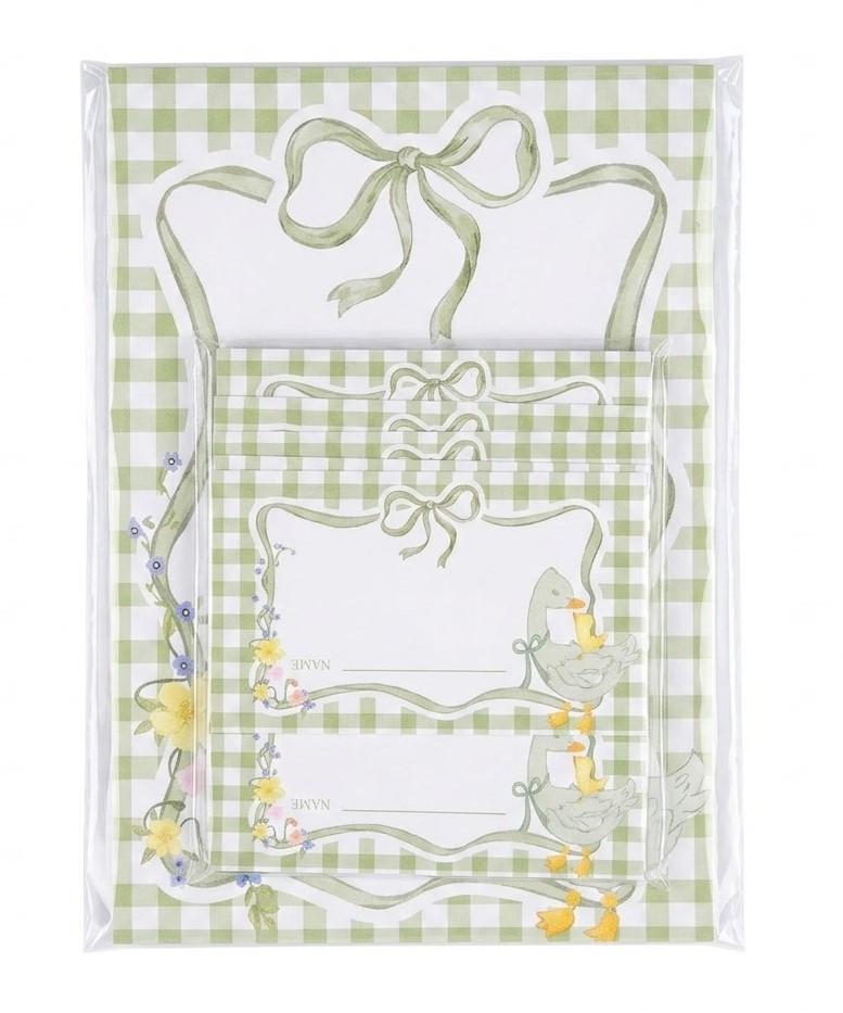 Diaper and Wipes Raffle Baby Shower Game, Silly Goose Diaper Raffle Sign and 50 Cards, Mother Goose and Gosling Bow Gender Reveal Games For Guests, Baby Announcements Ideas Decoration Supplies, 17