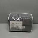 H.VERSAILTEX Velvet Dining Chair Covers Stretch Chair Covers for Dining Room Set of 6 Parson Chair Slipcovers Chair Protectors Covers Dining, Soft Thick Solid Velvet Fabric Washable, Grey