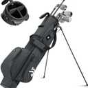 Dragon Tiger Vista 3-Way Lightweight Sunday Golf Bag for Par 3 Rounds