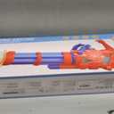 Gatling Electric Water Gun, 1500cc Squirt Water Pistol Toy Powerful Water Blaster 50-55 Feet Range, Automatic Super Water Soaker for Kids Summer Outdoor Swimming Pool Beach Party,Red
