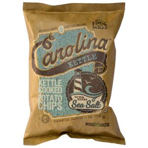 Carolina Kettle potato chips Outer Banks Sea Salt, 2 oz. (1 count (Pack of 1))