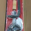 38 Inch Snow Shovel for Driveway, Brewin SnowPro Bi-Direction Heavy Duty Snow Pusher with Wheels and Angled Blade for Efficient Snow Removal, Back Saver Snow Plow for Doorway Sidewalk