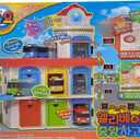 Tayo the Little Bus The Elevator Central Garage Play Set - Action Play car Figure, Christmas and Birthday Gifts for Kids, The Most Popular Children's Cartoon Characters in Korea., Medium