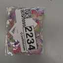 60 PCS Butterflies for Crafts, Fake Butterflies, Organza Butterflie Appliques, Butterfly Applique for Jewelry Making Wedding Party Gathering Garden Decoration DIY Gift Supplies