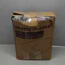 Electric Heated Blanket Full Size 72"x84", Dual-Sided Soft Flannel & Sherpa, LCD Display 10 Heat Settings with 1-12H Timer & Overnight Safe, Bed & Couch, Machine Washable, Light Grey