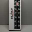 Chain-Link Fence Blade Slats with Bottom Lock (4-ft, Green)