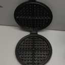 Cast Iron Waffle Maker for Stovetop or Camping Grill Two Piece Hinged Non Electric Waffle Iron Makes 8" Round Waffles