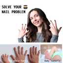 Smart Electric Nail Clipper,Nail File,2 Speeds Automatic Nail Trimmer with LED Light& Clip Storage,Rechargeable & Silent Designed Manicure Set for Kids, Adults, Seniors & Arthritis Patients(Black)