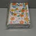 Coopay 6 Pack B5 Spiral Notebook Journal for Women, College Ruled Composition Notebooks Hardcover Spiral Journal, Cute Blooming Floral, Office School Business Supplies, 10.2" x 7.5", 160 Page
