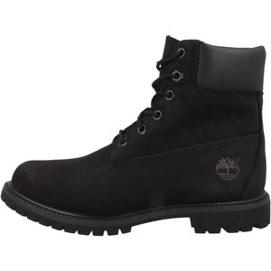 Timberland Women's 6 Inch Premium Winter Boot (7, Black Nubuck)