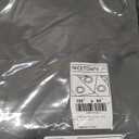 NICETOWN Grey Blackout Patio Sliding Door Curtains 84 inch Length, Grommet Room Divider Thermal Insulated Curtain Drapes for French Door/Living Room (Gray, W100 x L84, 1 Panel)