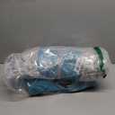 AOFITEE Fullbody Dog Coat Warm Fleece Dog Jacket, Windproof Dogs Winter Coat with Harness Built in, Reflective Turtleneck Dogs Snowsuit Puffer Jacket, Four Legged Snow Suit for Pet (Turquoise), XXX-Large