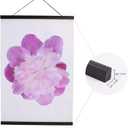 Magnetic Poster Hanger Frame,20x30 20x36 Picture Frame Hanger,20In,Black