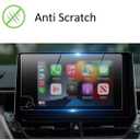 Sprinoily Screen Protector Compatible with Toyota Corolla 2023-2025/Camry LE/SE 4Runner 2025,Anti Glare Scratch,Shock-Resistant,Premium Tempered Glass 8 Inch Screen Protector