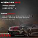 AC Compressor 198339 Fit for 1.8L for Corolla 2014-2022 & Corolla iM 2017 2018, Air Conditioning Compressor with Clutch Replace for 198339 8831002850
