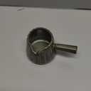 Espresso Cups Ceramic, 200ML Espresso Measuring Cup with Spout, Expresso Shots Cups with Handle, Espresso Accessories, Dark Green