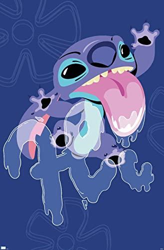 Trends International Disney Lilo And Stitch - Slobber Hi Wall Poster, 22.375" x 34", Unframed Version 2 pieces