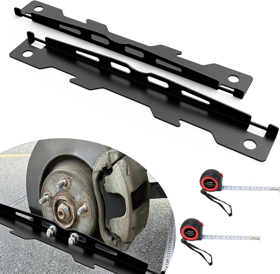 LCGP Wheel Alignment Tool Plates 2 Pack Toe Alignment Tool with 2 Measuring Tapes Provide Accurate Alignment Suitable for JeepTruckSUV and Vehicle