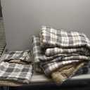 Nautica- Queen Comforter Set, Reversible Microsuede Bedding with Matching Sham(s), Casual Home Decor (Lewes Grey, Queen)