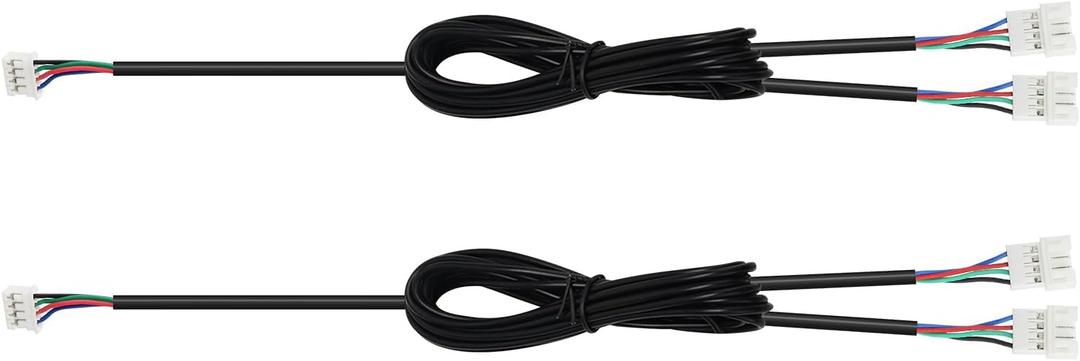 Dreamcolor Acrylic Interior Car Light Automotive Ambient Light Kits with APP Control 16 Million Color Fiber Optic Car LED Strip Light (2 PCS Wire Splitters)