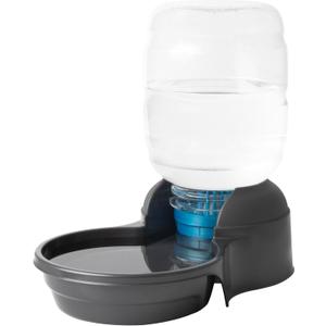 Petmate® Replendish® Automatic Dog Water Dispenser Gravity Pet Waterer with Microban Antimicrobial Protection, 100% BPA Free - 2.5 Gallon, Wide Mouth Bowl, with 2 Extra Filters