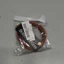 Scarlet Darkness Women Synthetic Leather Belts with Buckle 23mm Wide Belt for Jeans Pant Dress (Large, Textured Dark Brown Gold Buckle)