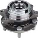 PAROD 513310 Front Wheel Hub & Bearing Assembly Front Compatible with Nissan Murano 2003-2007, Quest 2004-2009 5Lugs