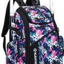 KAVIGOR Baseball Bag for Youth and Adult, Softball Bag 50L Large Capacity Holds 4 Bats, Equipment Backpack with Shoes Compartment