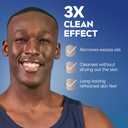 Nivea Men Face Wash Cleans and Moisturizing with Menthol and Vitamin E, 5 Ounce