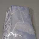 HOMETITUTE Holiday Garage Door Banner 13x6ft Blue Snowflake Scene with Silver Ornaments Lettering Outdoor Wall Cover Yard Display Large Winter Backdrop for Party Photo Decoration