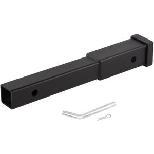 Taelakeni 4000lbs Trailer Hitch Extender Adapter 12 Inch Extension Length, Fits for 2 inch Receiver, with 5/8 inch Hitch Pin