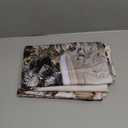 Mocsicka Classic Christmas Interior Room Photography Backdrop White Christmas Fireplace Photo Background Decorated Xmas Tree Family Kids Holiday Party Banner Decorations Photo Booth Props (8x6ft)