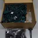 Christmas Pathway Lights Outdoor,38FT 25 Pcs Warm White Extendable Waterproof Walkway Lights with C9 Clear Bulbs and Stakes for Outdoor Yard Porch Driveway Backyard Christmas Decorations