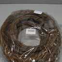 6pcs Natural Grapevine Wreath Rings Rattan Vine Branch Wreath Hoop for Christmas Ornament DIY Craft Christmas Easter Holiday Decoration Seasonal Decors (3pcs 25cm+3pcs 35cm)