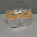 Cabilock Round Wooden Tissue Box Holder 5.1 Inch Compact Tissue Dispenser for Bathroom Kitchen Living Room Napkin Storage