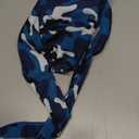 Unisex Adjustable Surgical Sweatband - Elastic Bandage Cap - Scrub Caps for Nurse Working Cap (1, Navy Blue Camo Camouflage Cool)