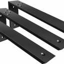 Countertop Support Brackets 3 Pack L Bracket Countertop Brackets 18" x 8" x 2.5" Heavy Duty 3/8" Thick Shelf Brackets Metal Corbels L Shape Bracket for Wood Shelf/Quartz/Granite/Concret Countertops