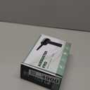 Electric Compressed Air Duster Rechargable Air Blower for Car 100000RPM Air Can Duster for Computer PC Mini Blower Cordless with Led Light Handheld Blower Keyboard Cleaner, Black